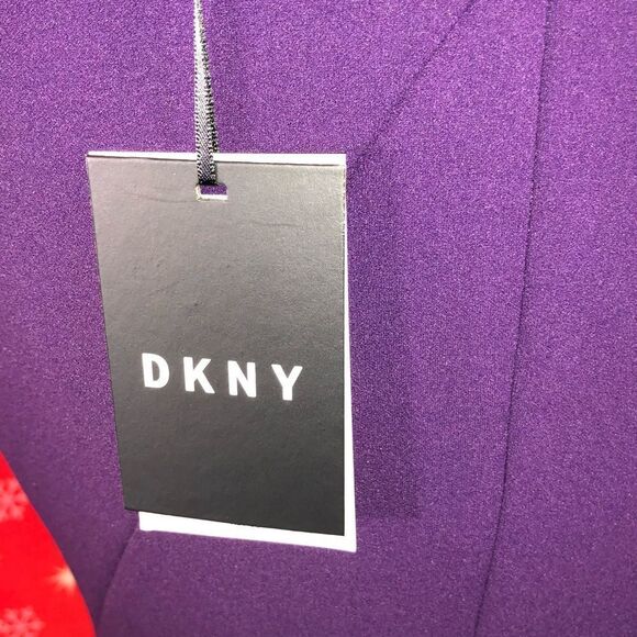 DKNY Purple Dress NWT - Picture 5 of 7